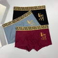 Versace gold stacked letters boxer briefs - view 1