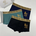 Versace stacked gold lettering boxer briefs - view 1