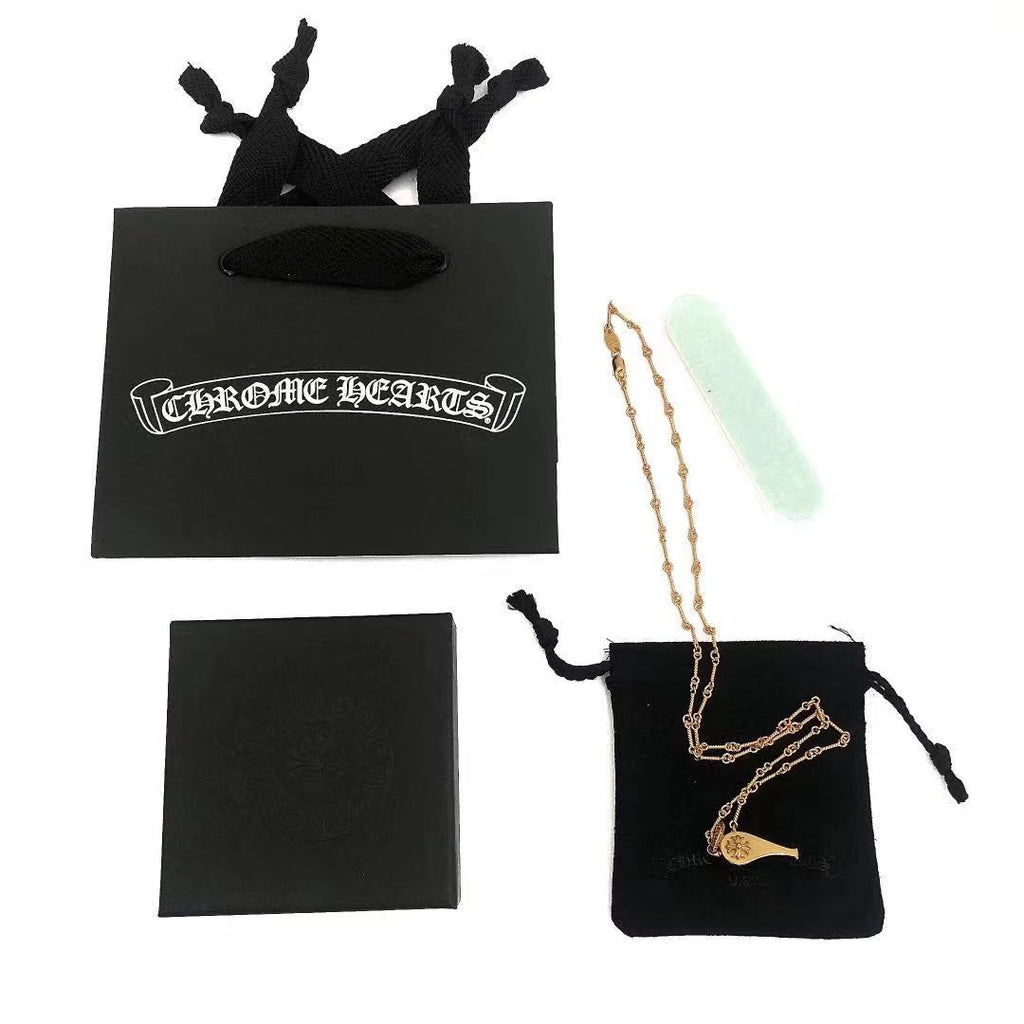Chrome Hearts Cross and Whistle Charm Necklace - album image 1