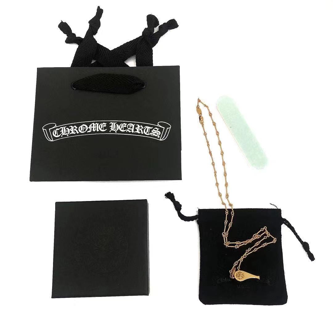 Chrome Hearts Cross and Whistle Charm Necklace - album image 1