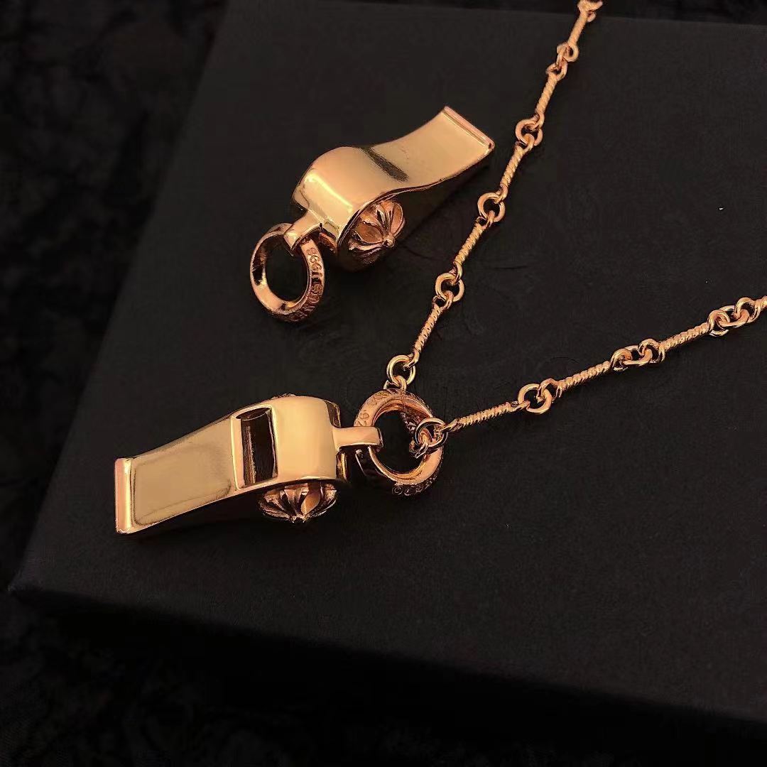 Chrome Hearts Cross and Whistle Charm Necklace - album image 2