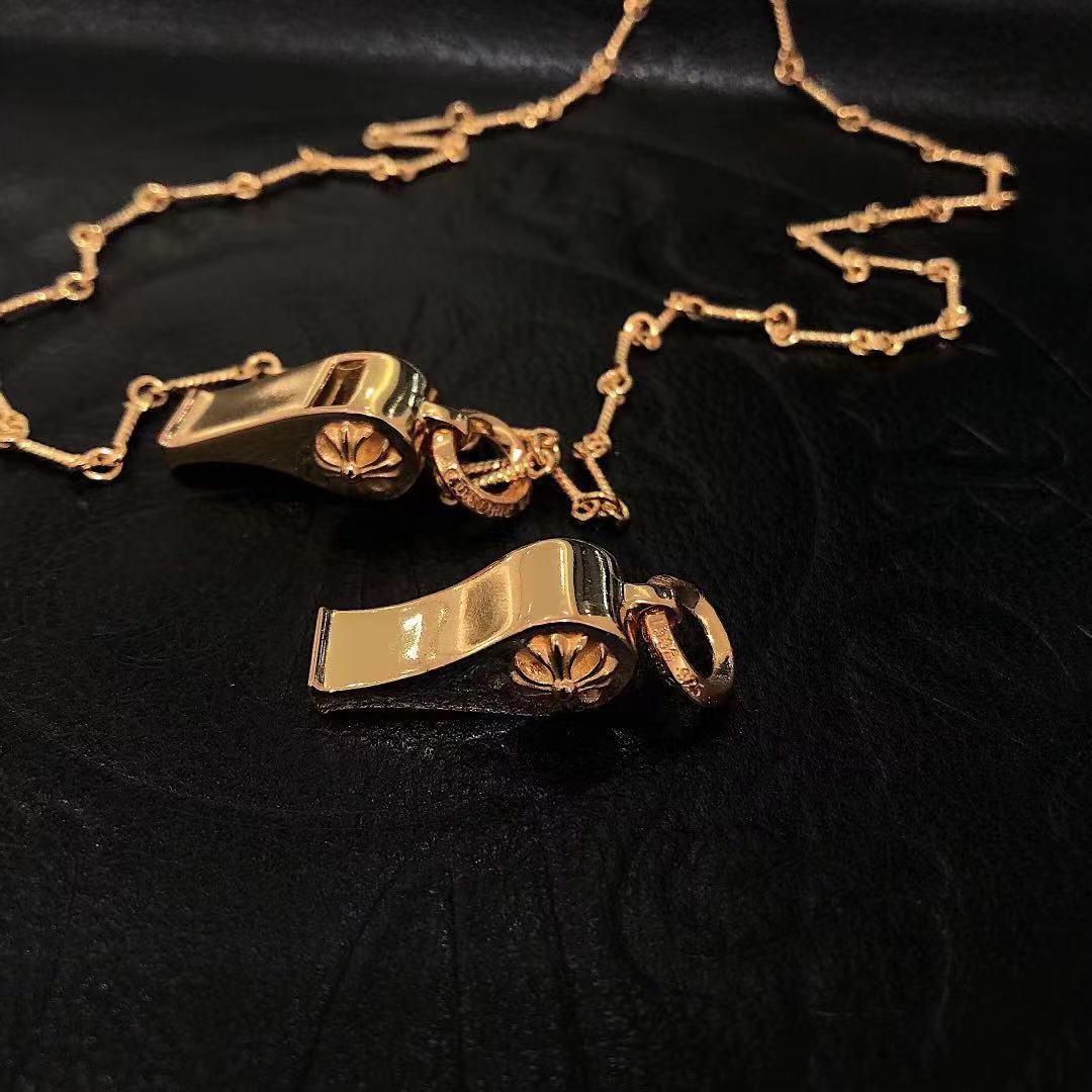 Chrome Hearts Cross and Whistle Charm Necklace - album image 5