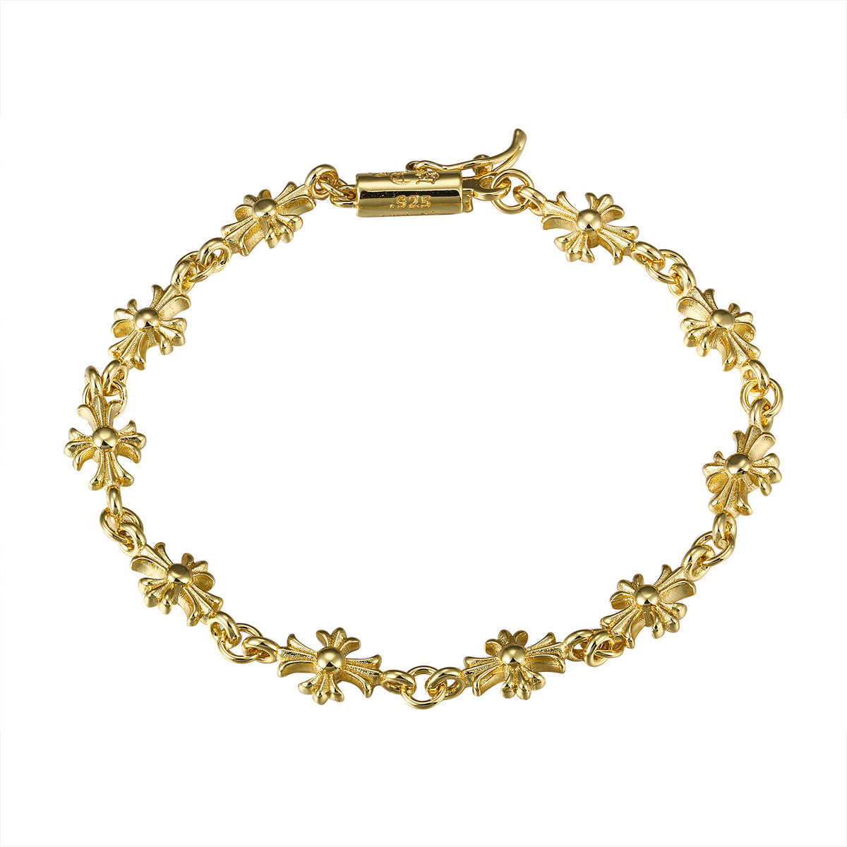 Chrome Hearts Cross Station Accent Bracelet - album image 2