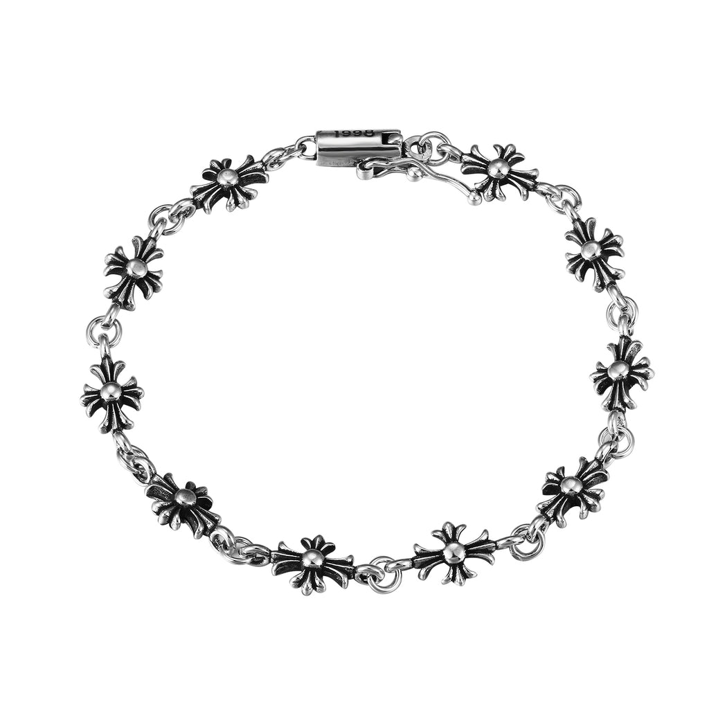 Chrome Hearts Cross Station Accent Bracelet - album image 4