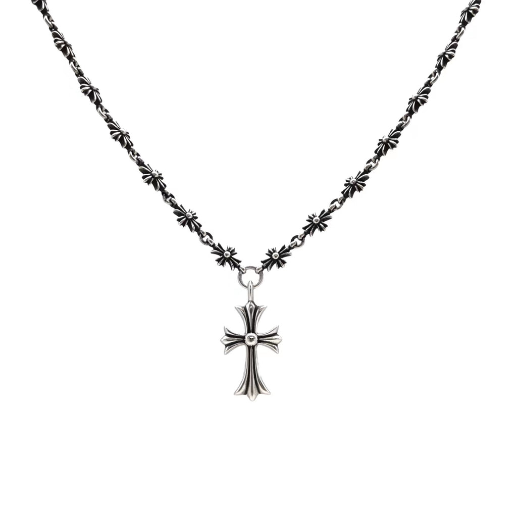 Chrome Hearts Integrated Cross Link Necklace - album image 1