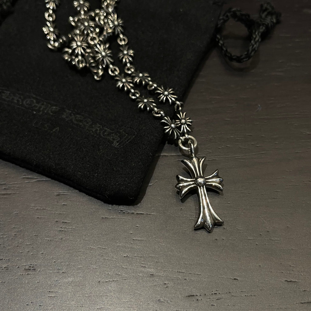 Chrome Hearts Integrated Cross Link Necklace - album image 5