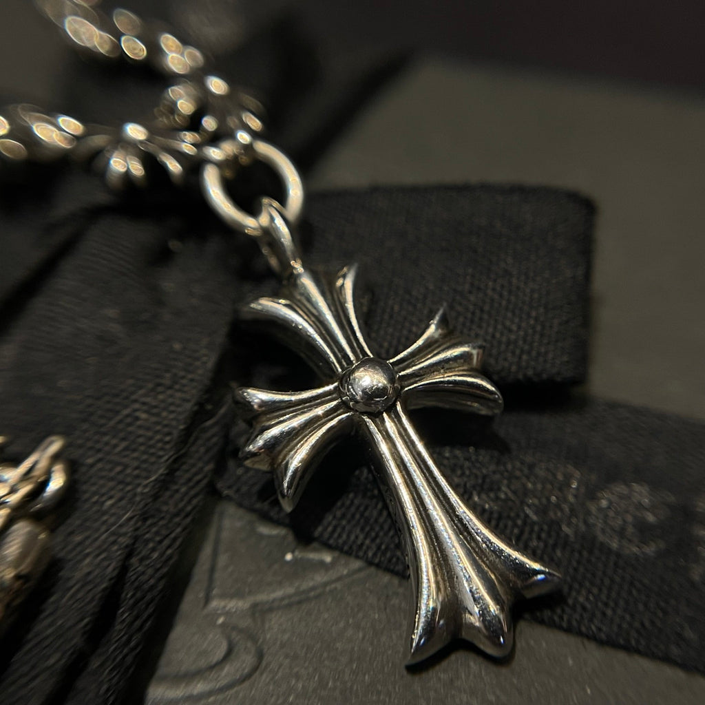 Chrome Hearts Integrated Cross Link Necklace - album image 8