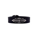 Chrome Hearts Black Band Fleur Cuff Bracelet - album image 1