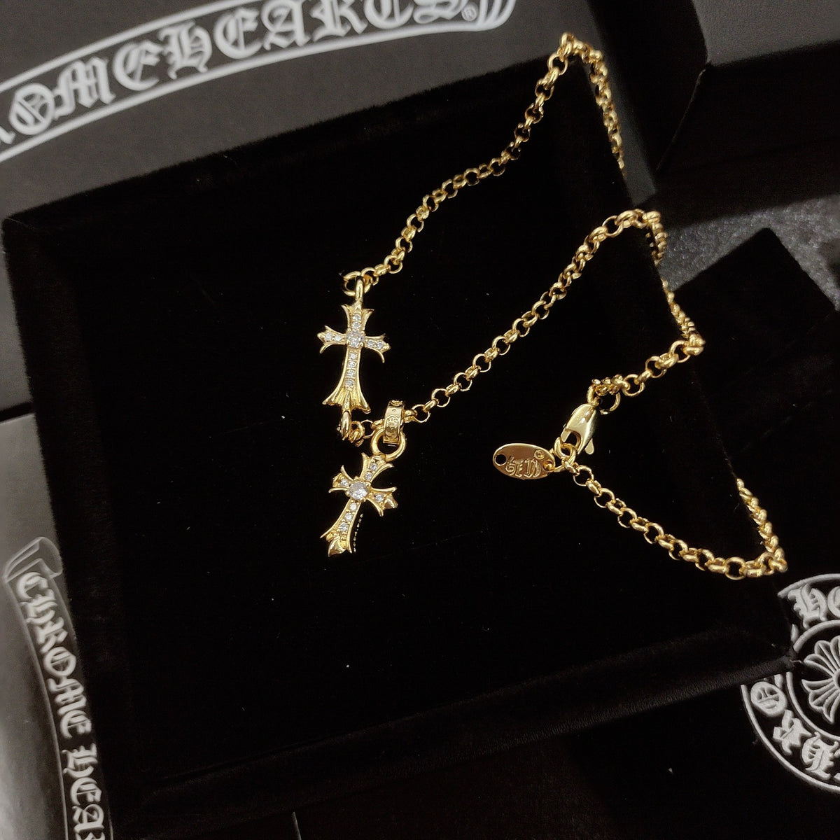 Chrome Hearts Short Cross Motif Necklace - album image 3