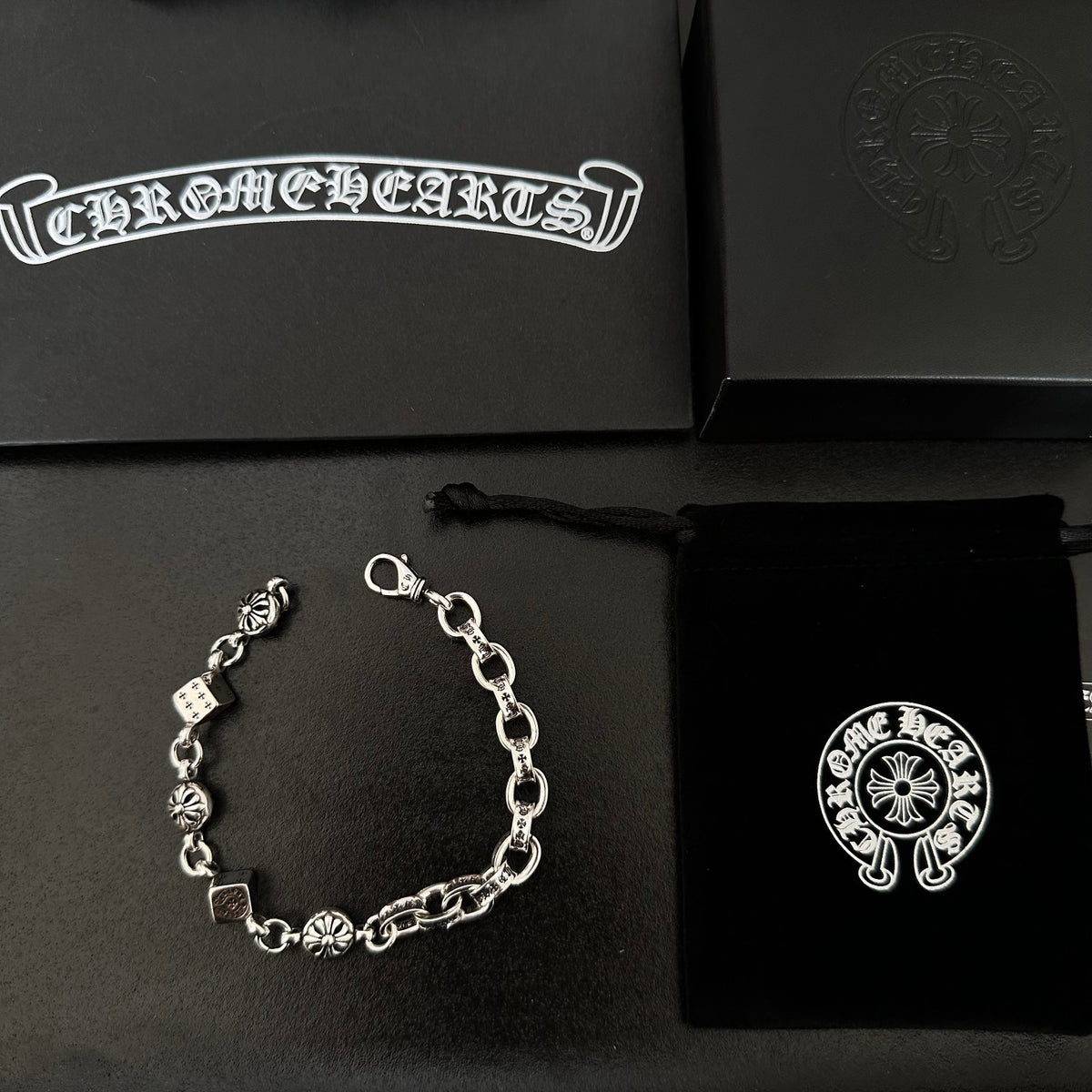 Chrome Hearts Dice Station Link Bracelet - album image 2