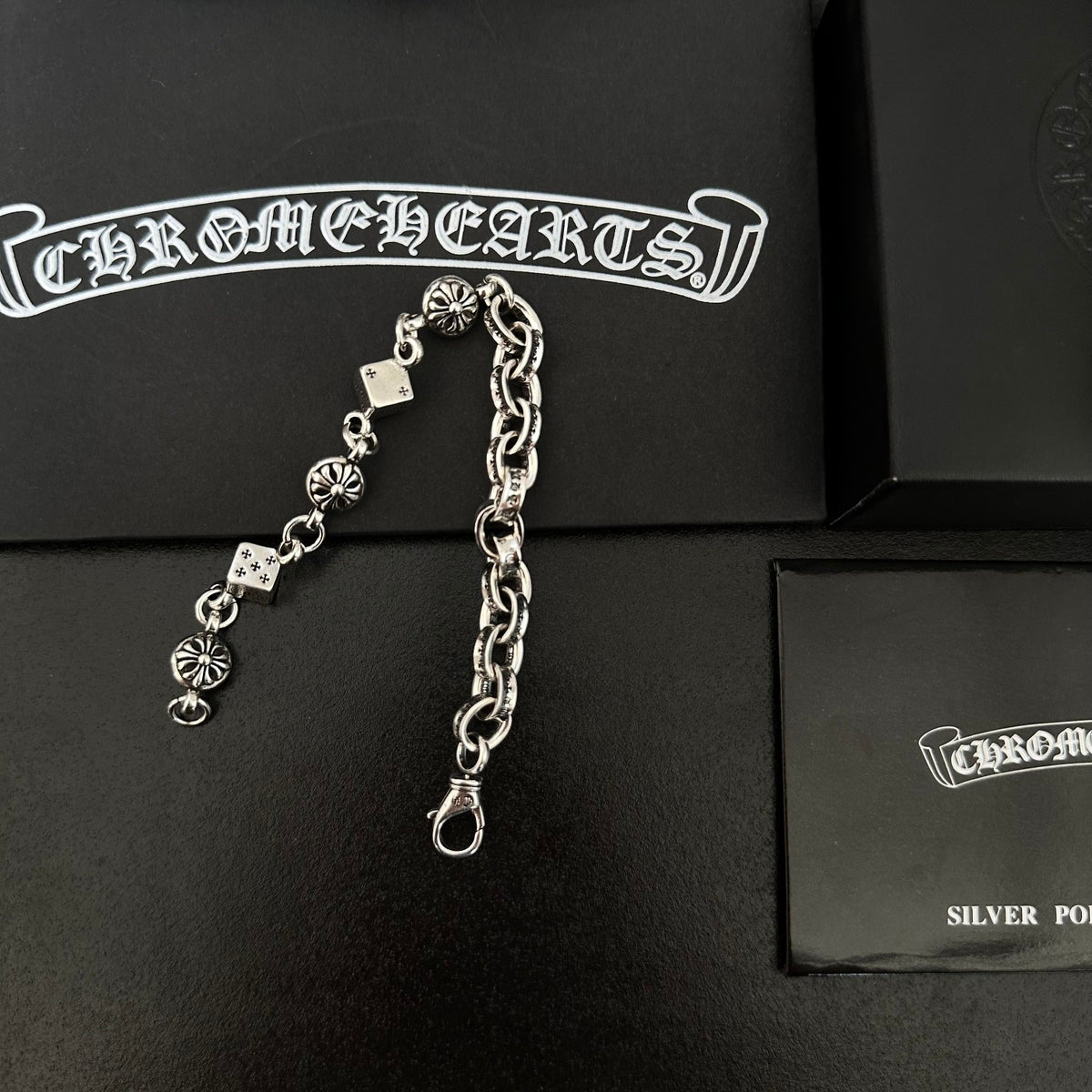 Chrome Hearts Dice Station Link Bracelet - album image 3