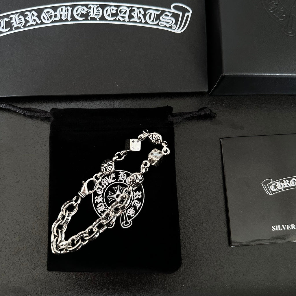 Chrome Hearts Dice Station Link Bracelet - album image 4