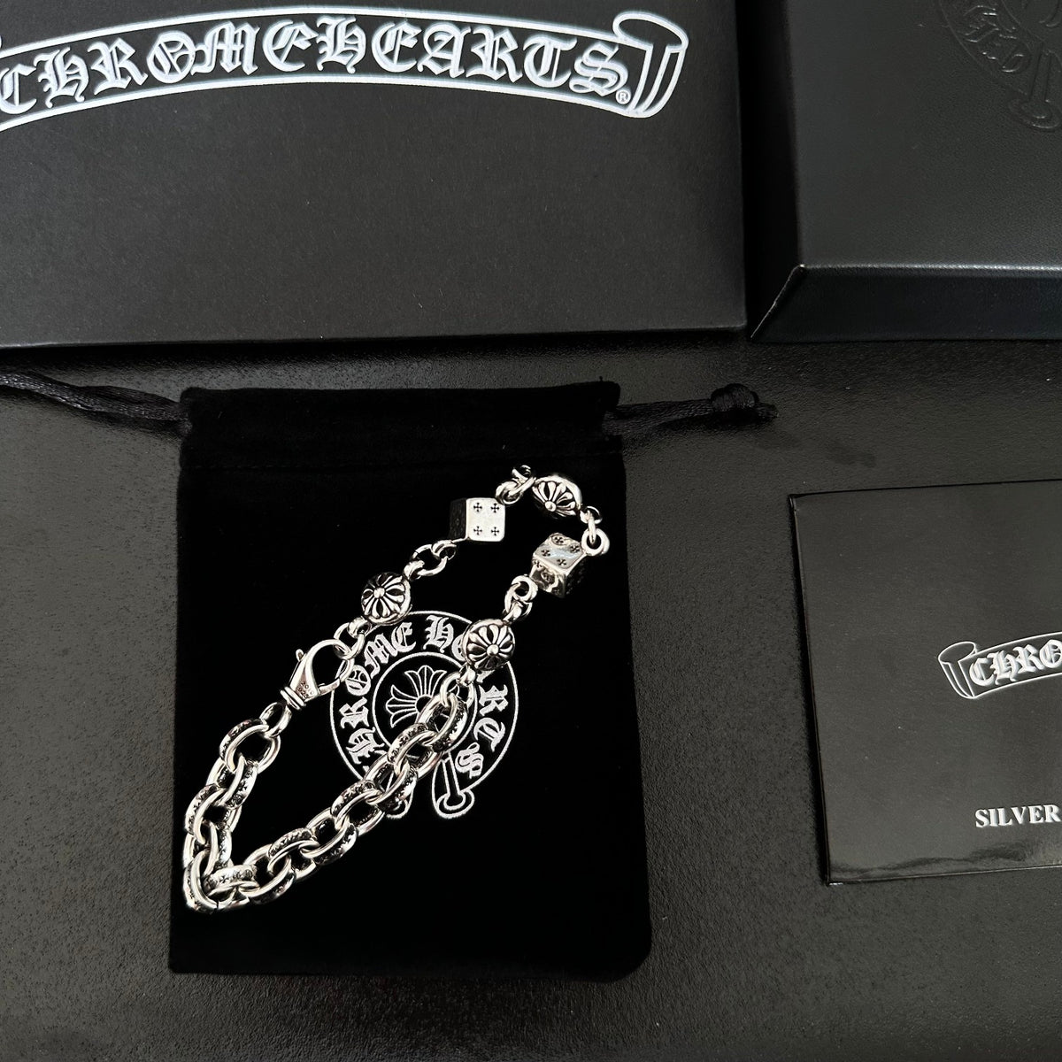 Chrome Hearts Dice Station Link Bracelet - album image 4