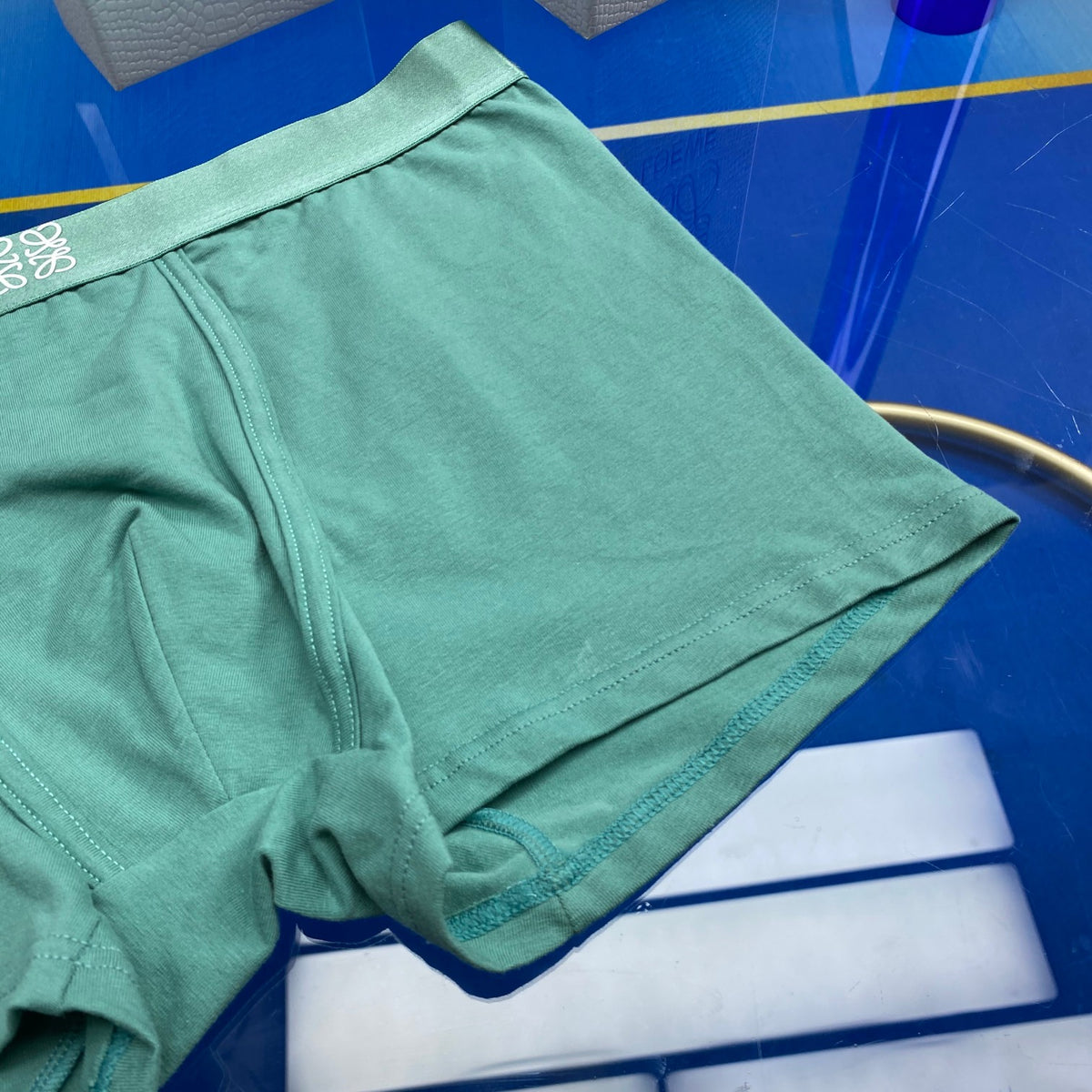 Loewe bright color contrast waist boxer briefs - view 4