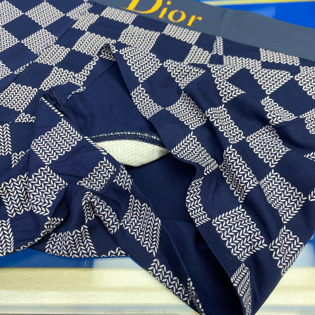 Dior checkerboard pattern boxer briefs - view 8