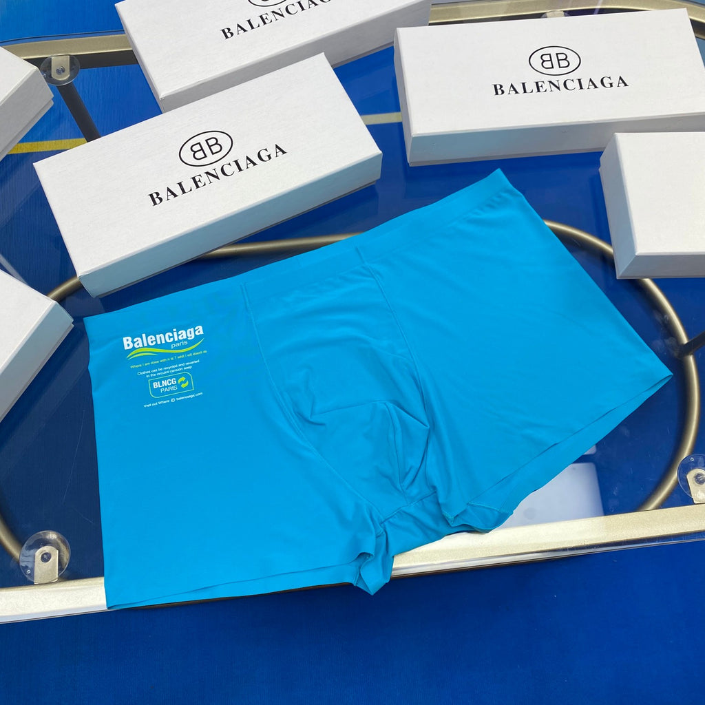 Balenciaga bright front wordmark boxer briefs - view 5