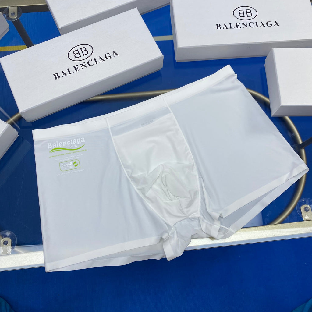 Balenciaga bright front wordmark boxer briefs - view 6