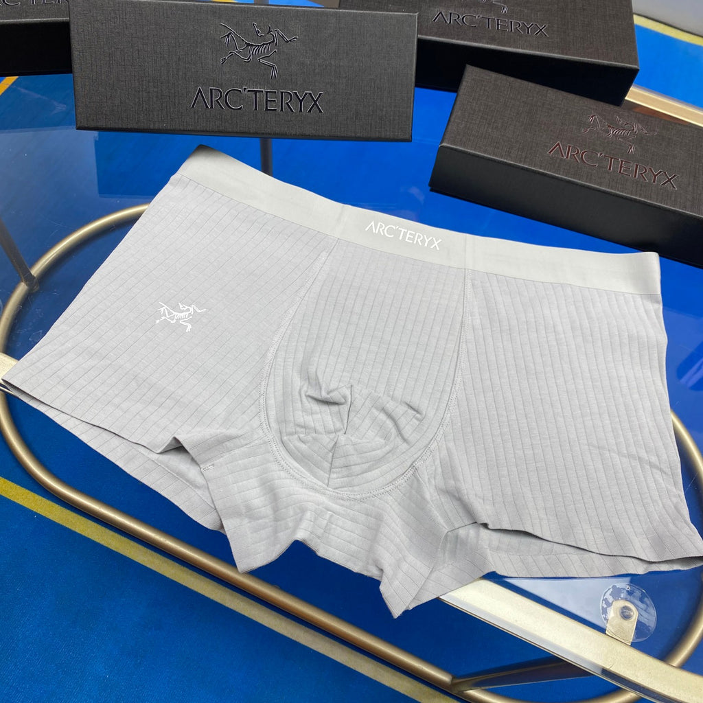 Arcteryx yellow contrast ribbed waist boxer briefs - view 7
