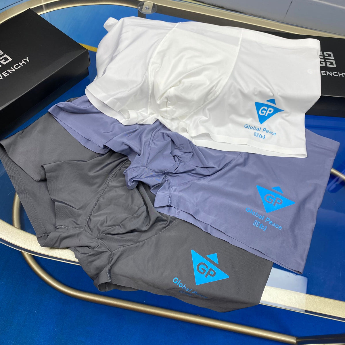 Givenchy diamond side graphic boxer briefs - view 8