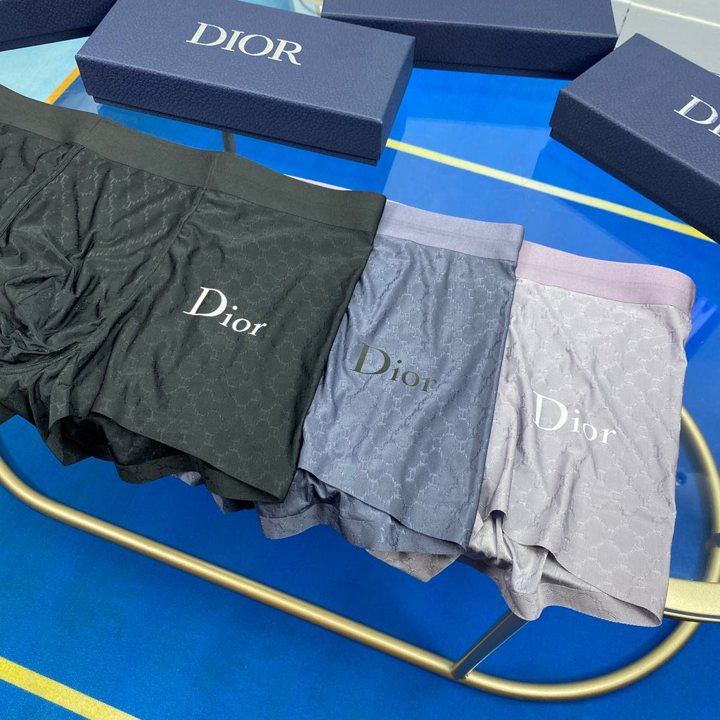 Dior large front wordmark boxer briefs - view 9