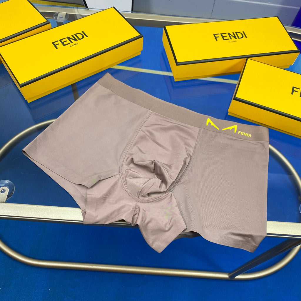 Fendi yellow eye emblem boxer briefs - view 4