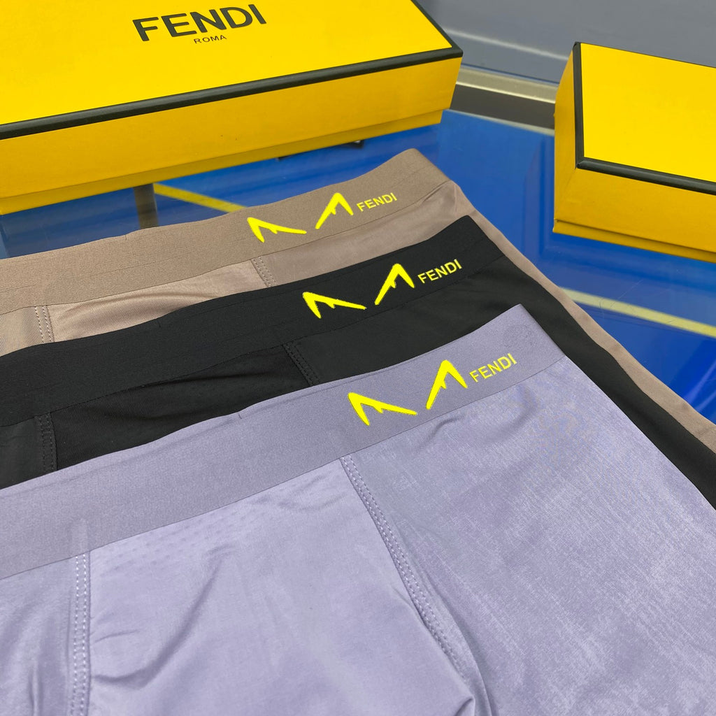 Fendi yellow eye emblem boxer briefs - view 9