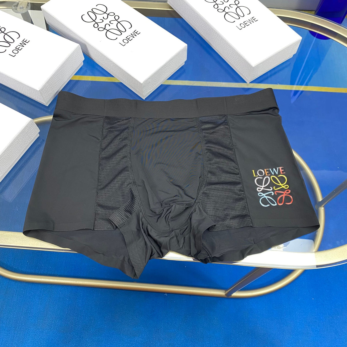 Loewe multicolor anagram side boxer briefs - view 4