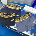 Versace contrast pattern waist boxer briefs - view 1