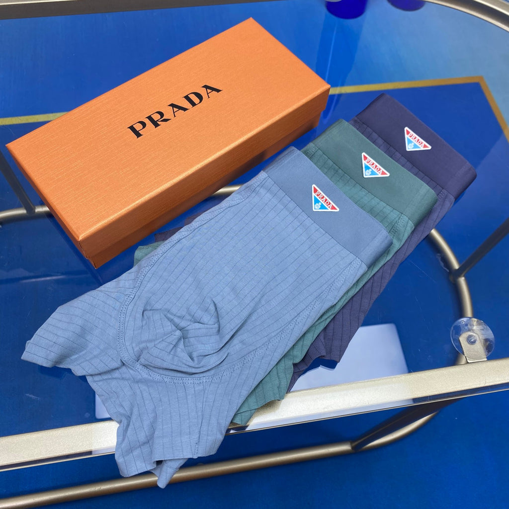 Prada ribbed colored triangle boxer briefs - view 2