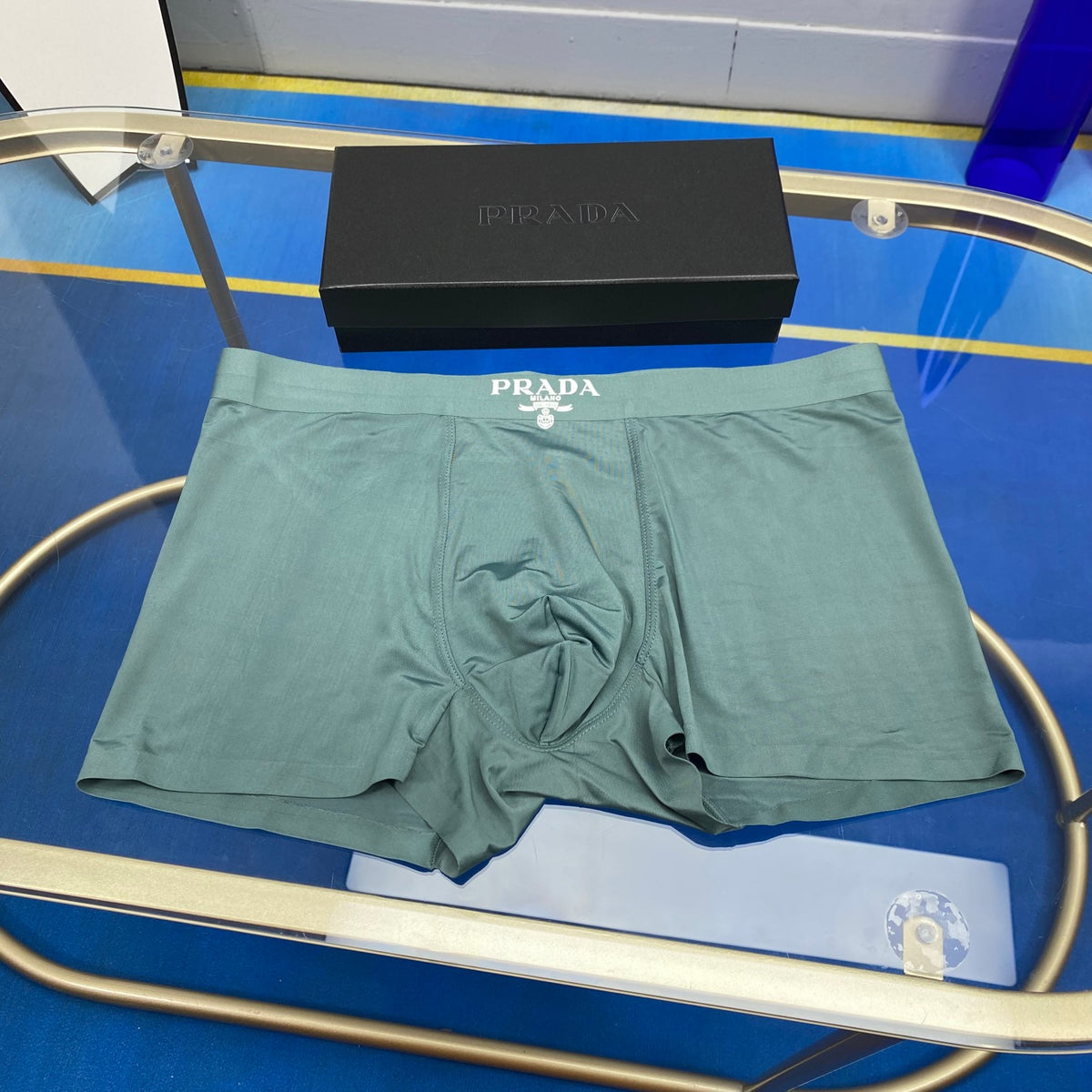 Prada muted contrast waist boxer briefs - view 6