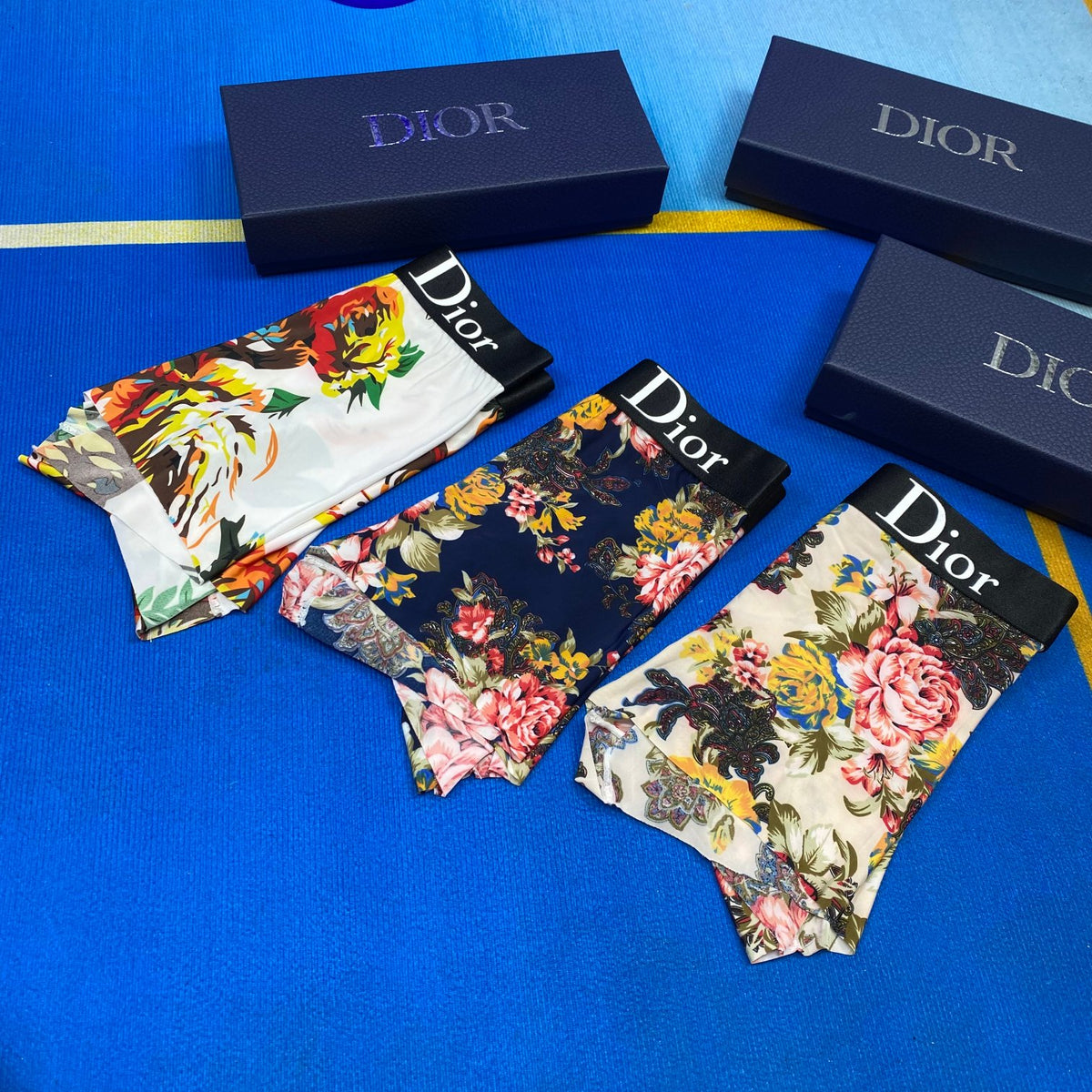 Dior multicolor floral print boxer briefs - view 9