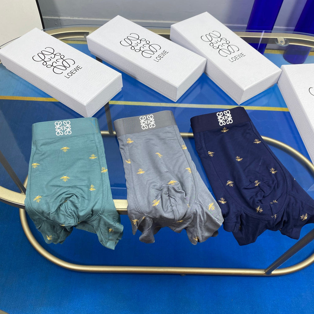 Loewe allover small anagram boxer briefs - view 2