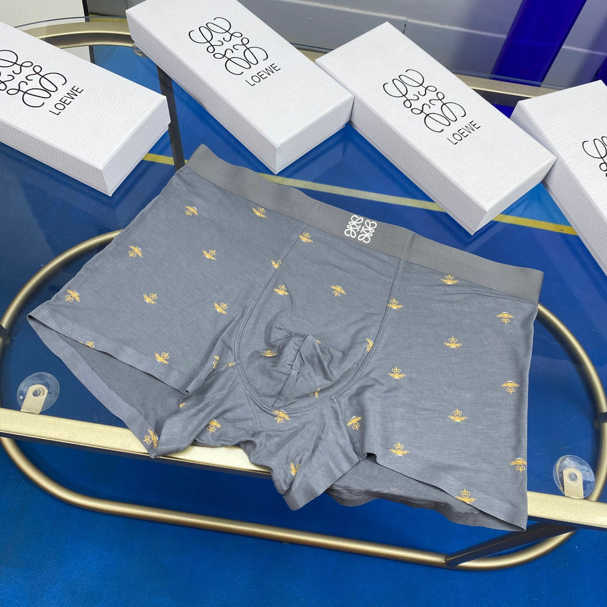 Loewe allover small anagram boxer briefs - view 6