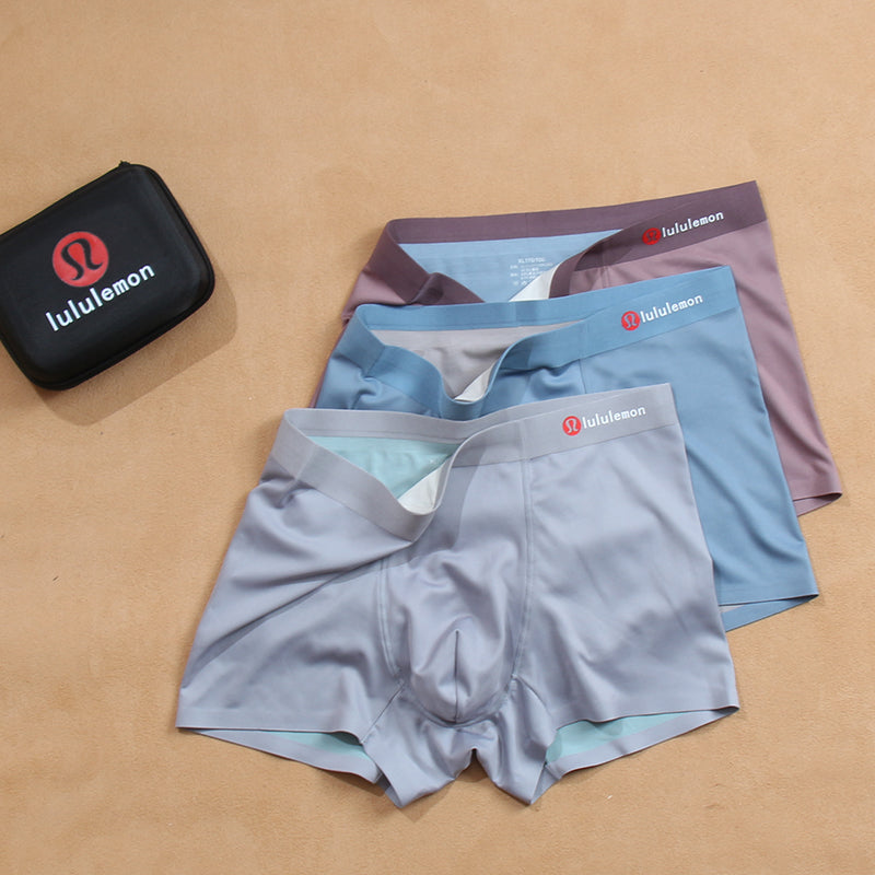 Lululemon blue palette contrast waist boxer briefs - view 3