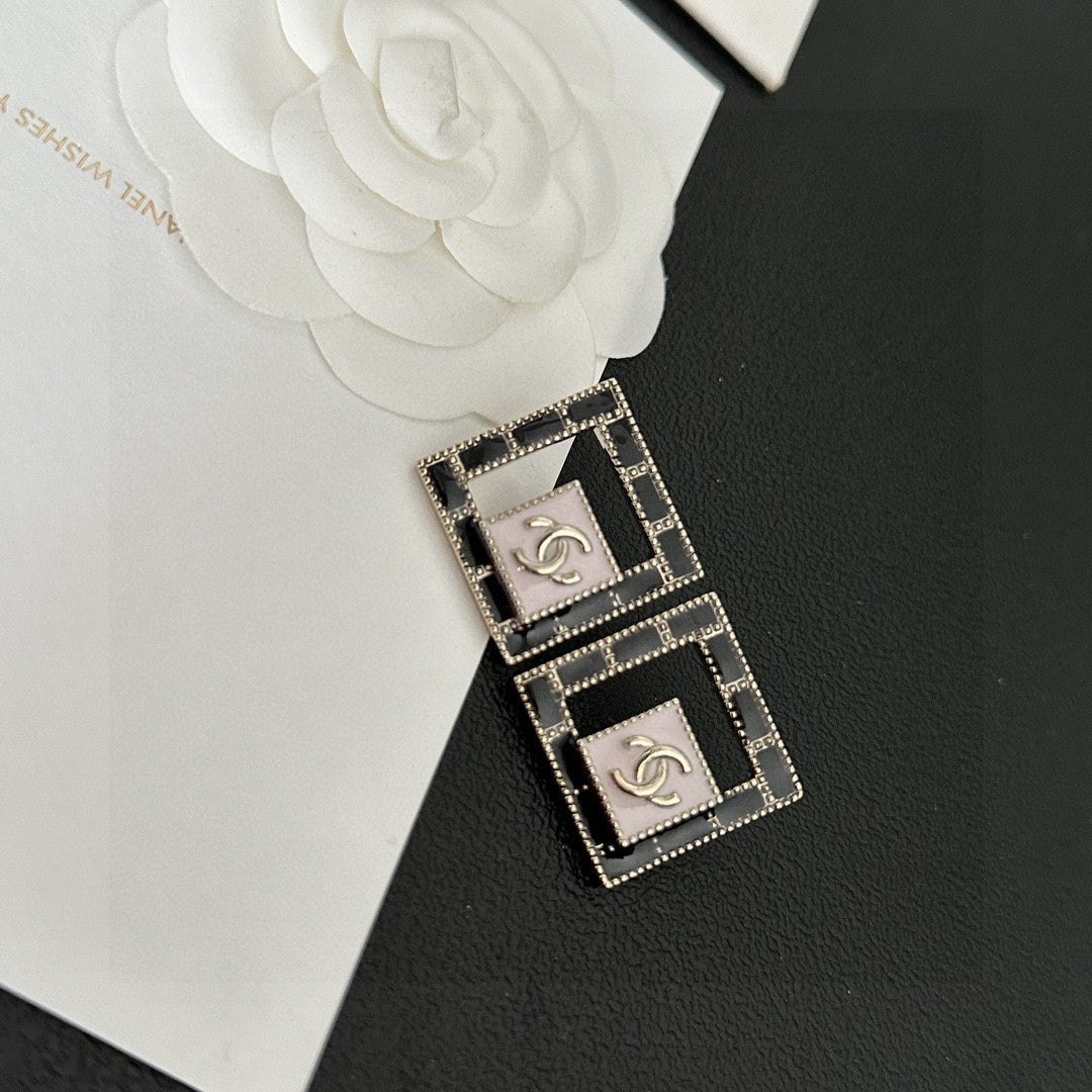 Chanel Letter Stud Earrings - album image 4