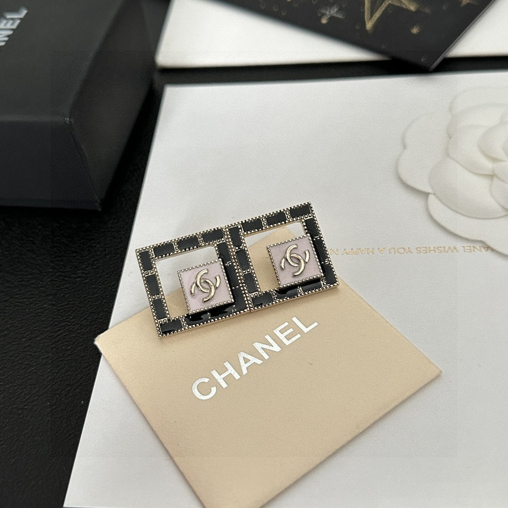 Chanel Letter Stud Earrings - album image 1