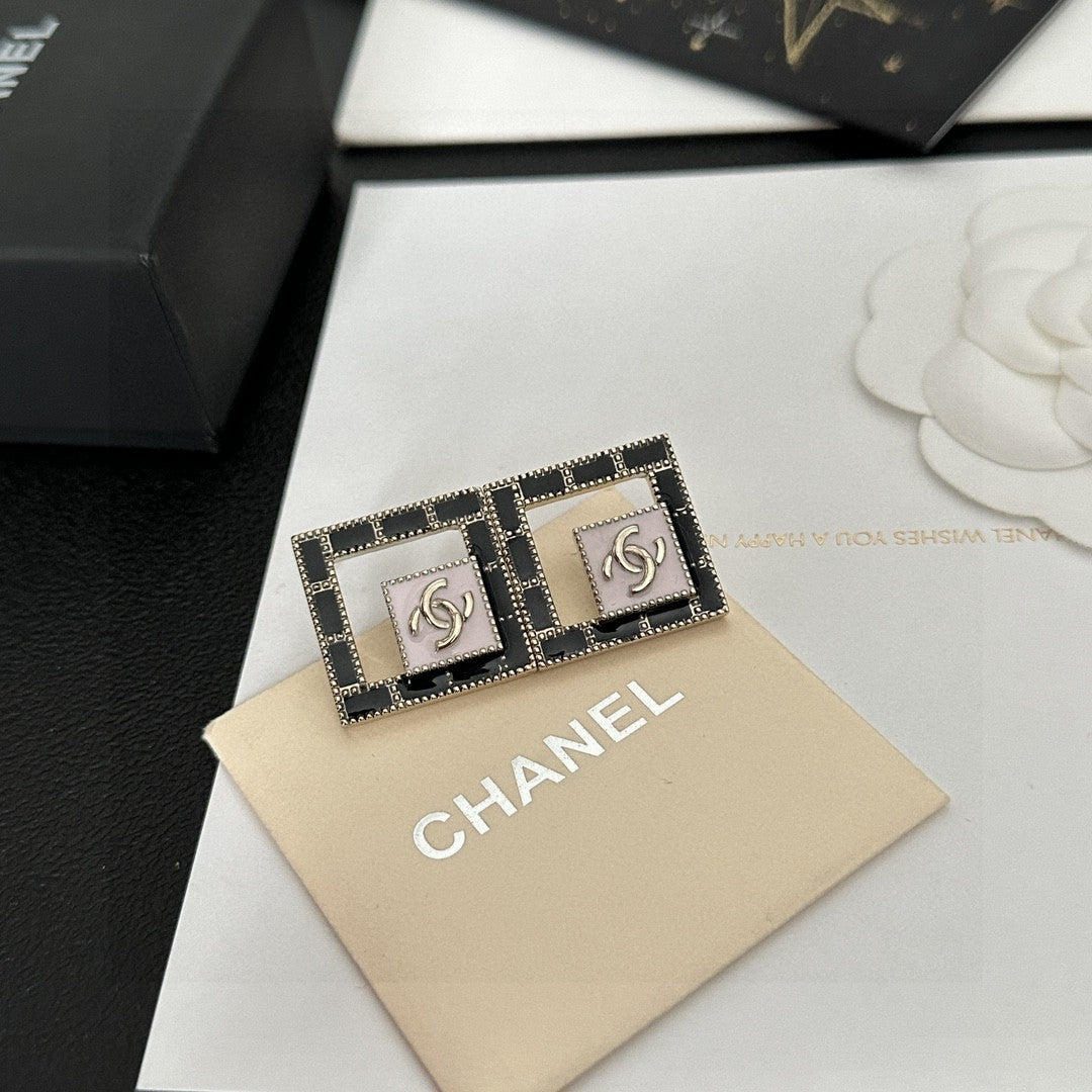 Chanel Letter Stud Earrings - album image 1
