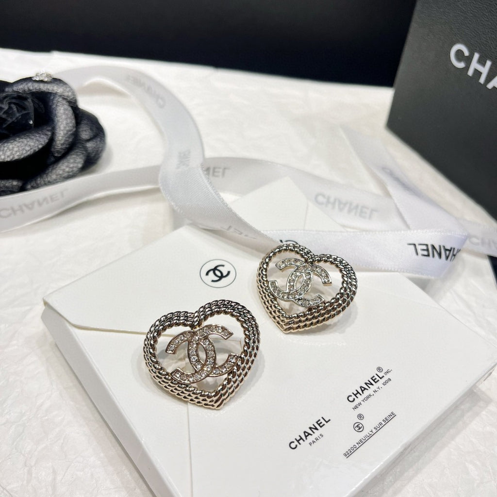 Chanel Letter Stud Earrings - album image 1
