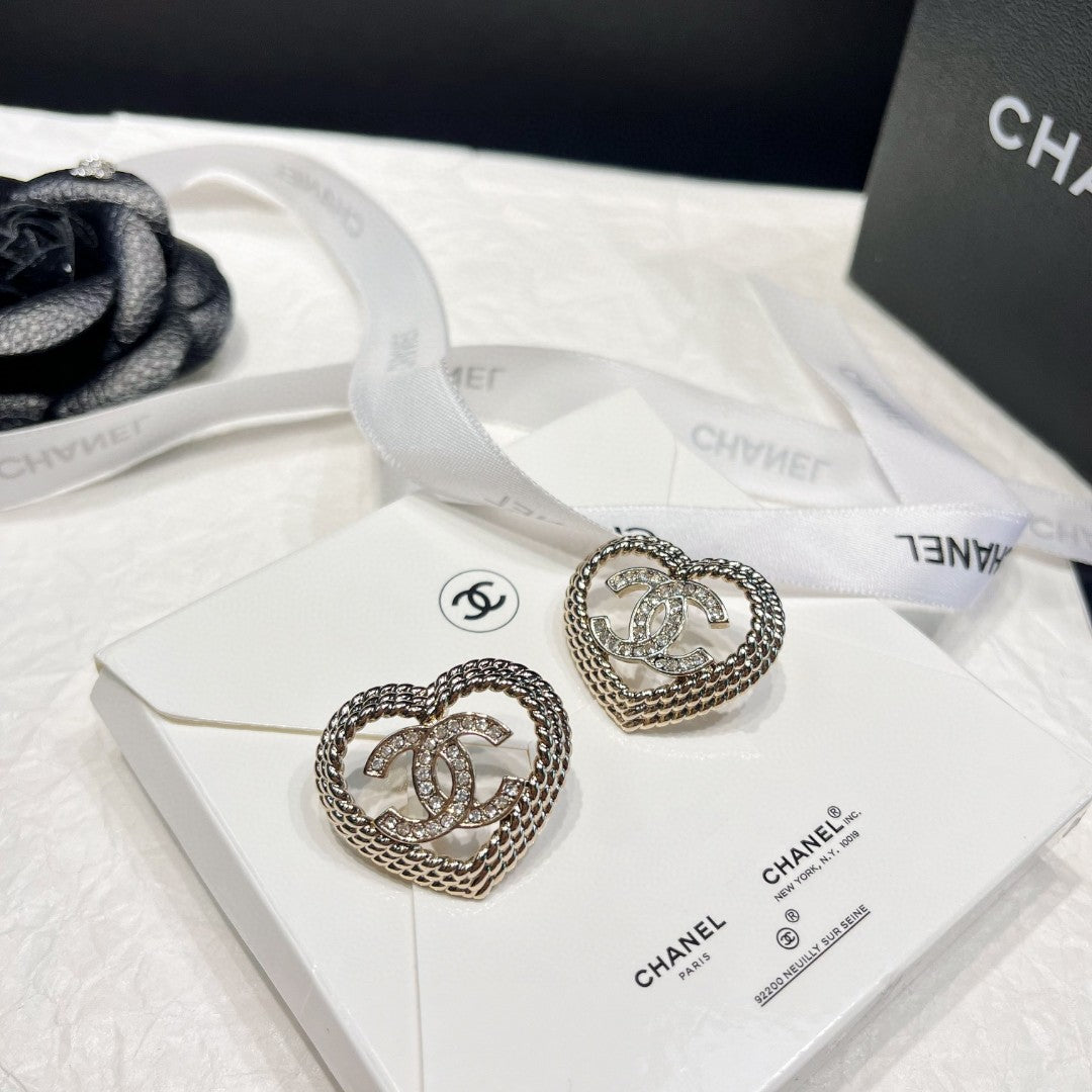 Chanel Letter Stud Earrings - album image 1