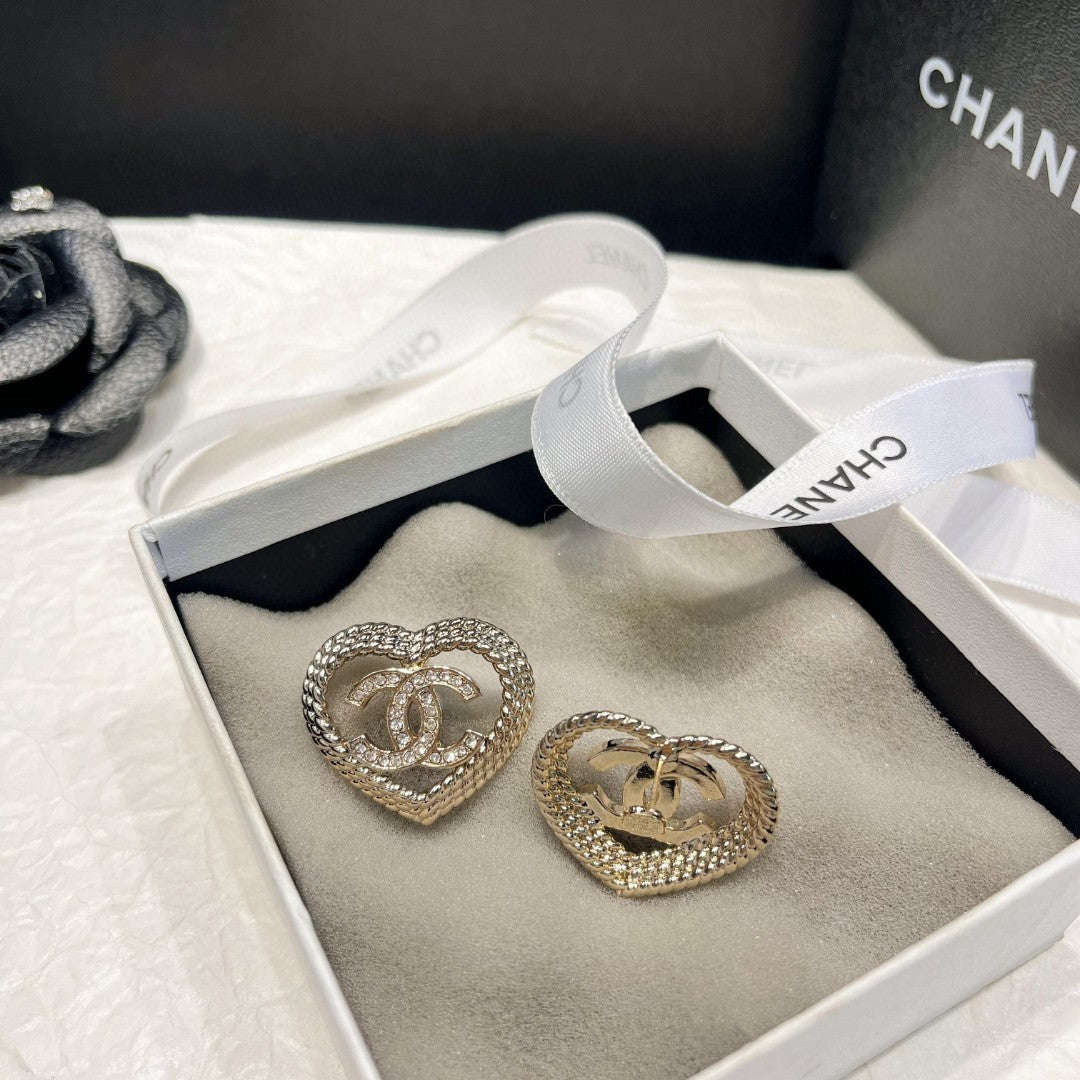 Chanel Letter Stud Earrings - album image 4