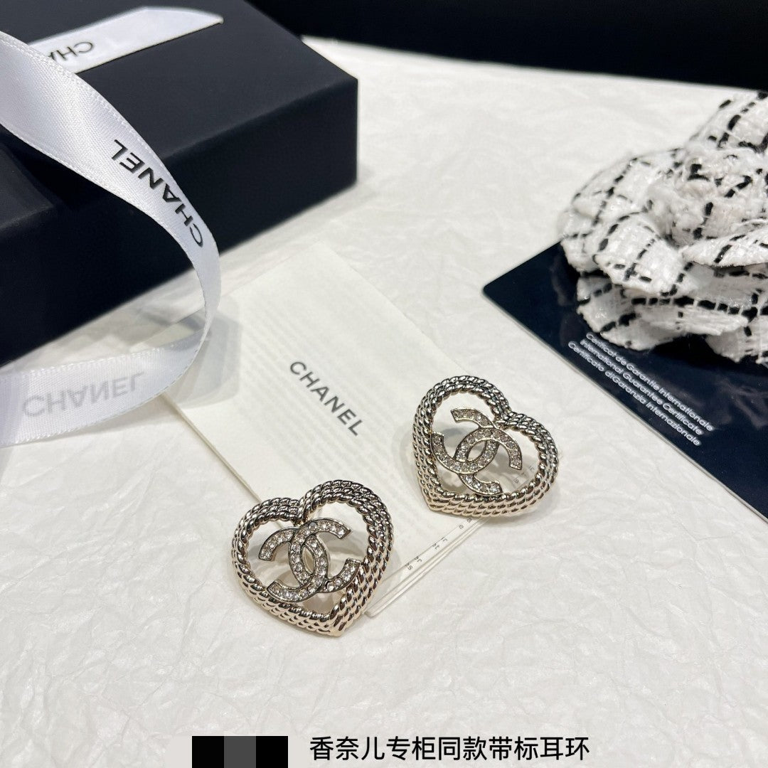 Chanel Letter Stud Earrings - album image 3