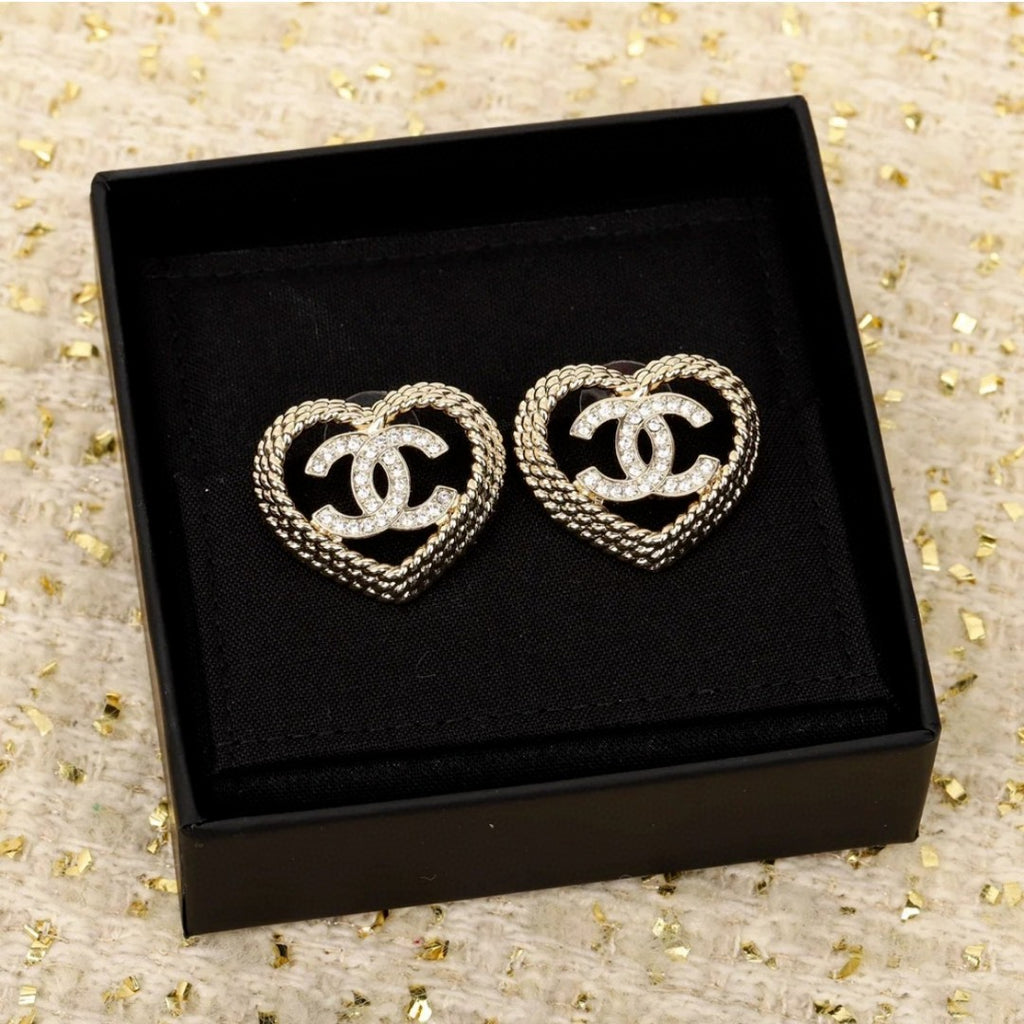Chanel Letter Stud Earrings - album image 6