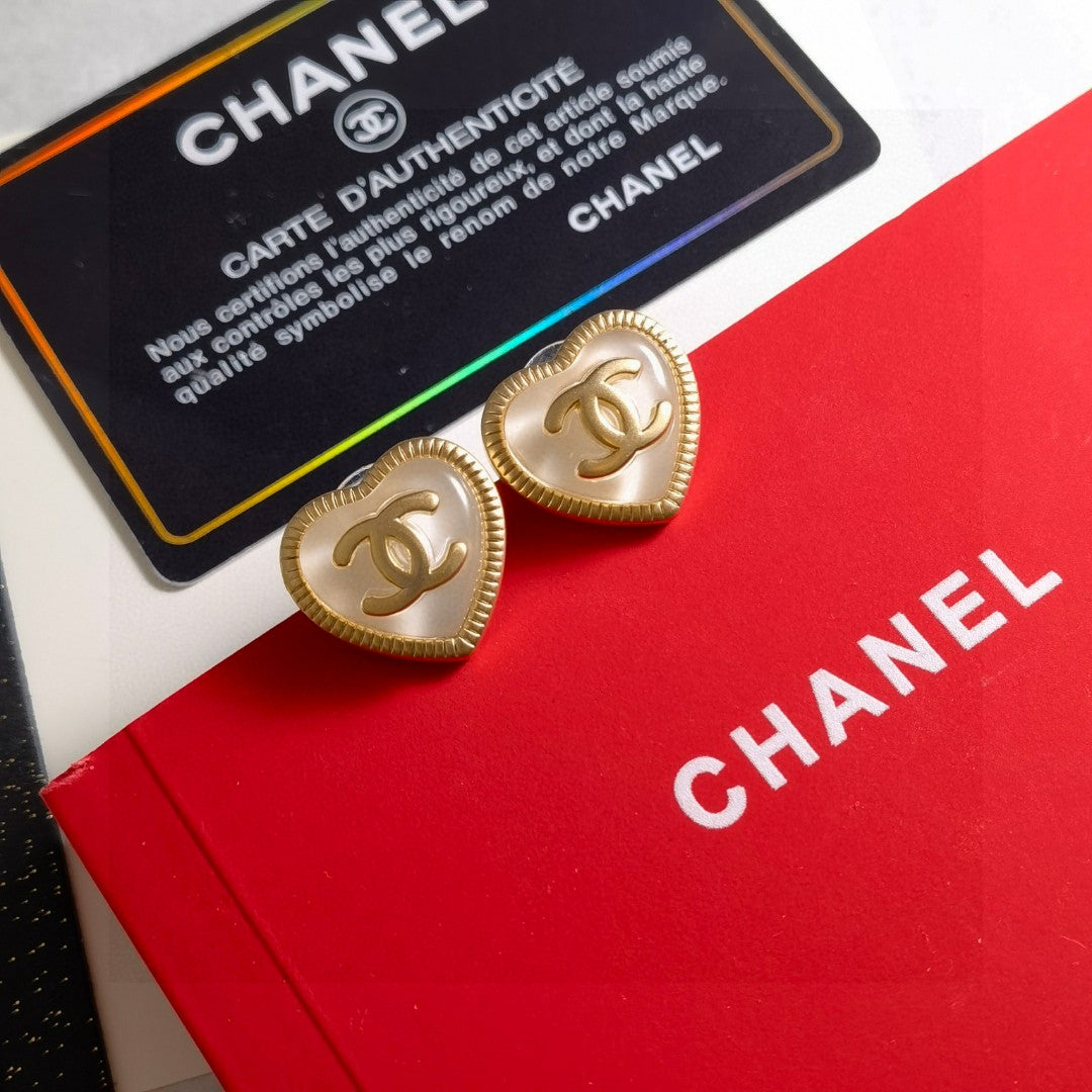 Chanel Letter Stud Earrings - album image 5