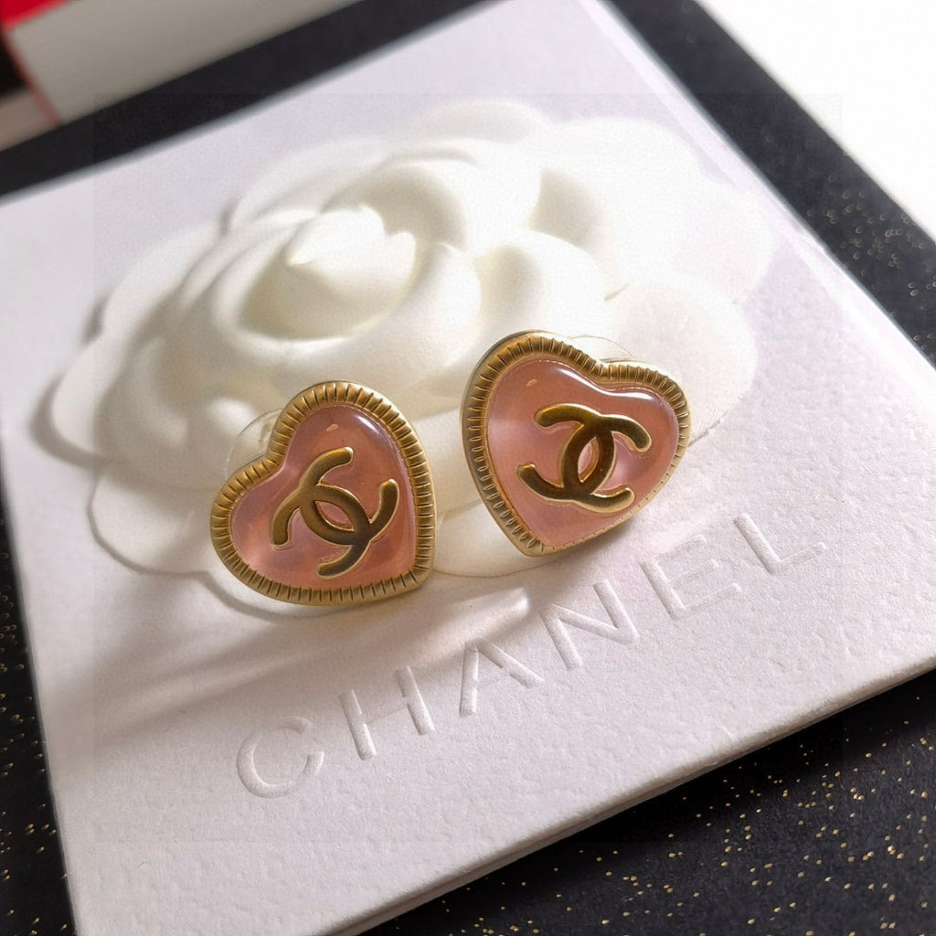 Chanel Letter Stud Earrings - album image 4