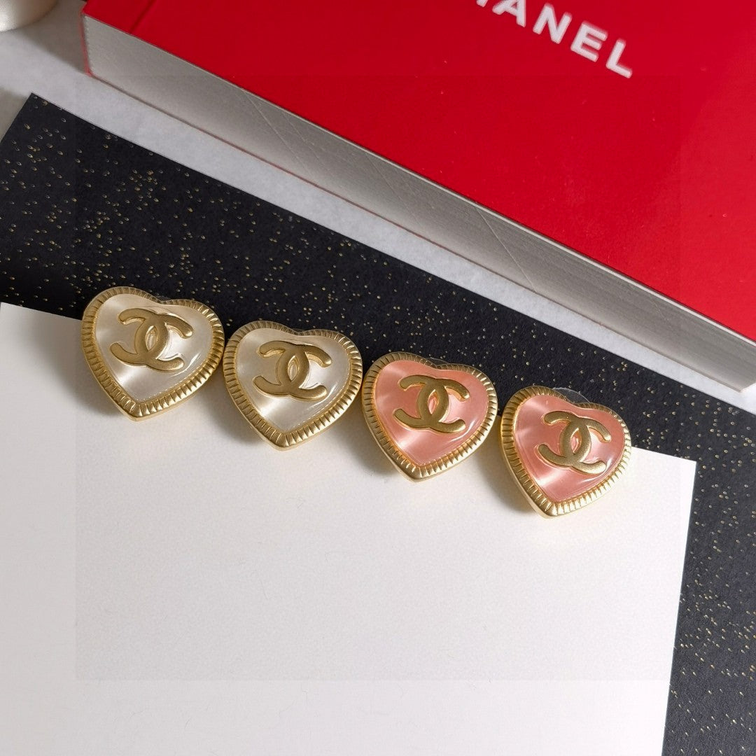 Chanel Letter Stud Earrings - album image 3