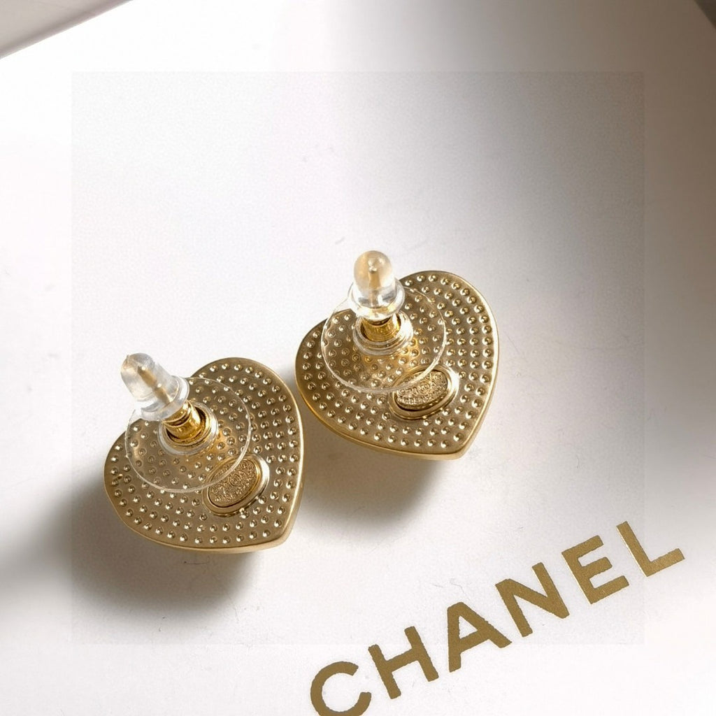Chanel Letter Stud Earrings - album image 9