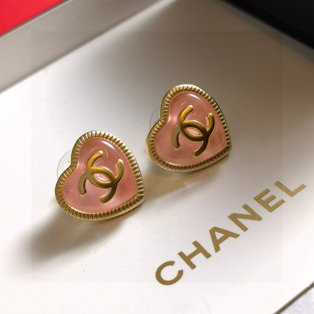 Chanel Letter Stud Earrings - album image 8