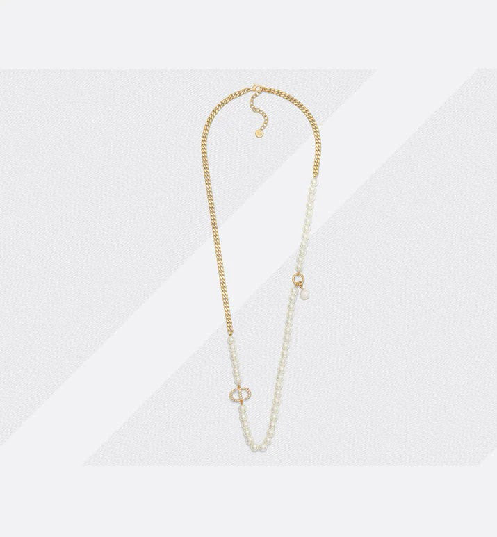 Dior Delicate Cross Pendant Necklace - product image 1