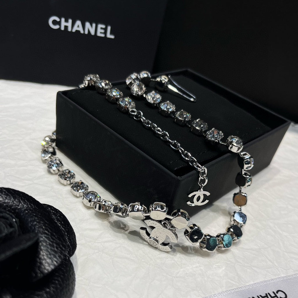 Chanel Crystal Accent Necklace - album image 6
