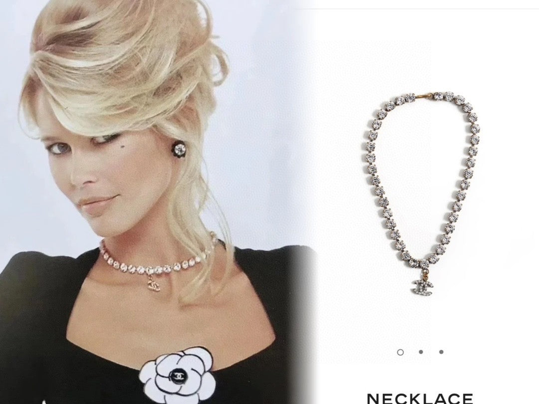 Chanel Crystal Accent Necklace - album image 7